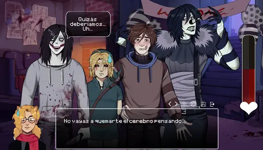 CreepyDates CHAPTER 3 visual novel screenshot