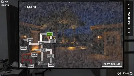 Five Nights at Epstein's vent control screenshot