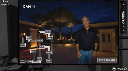 Five Nights at Epstein's system panel screenshot