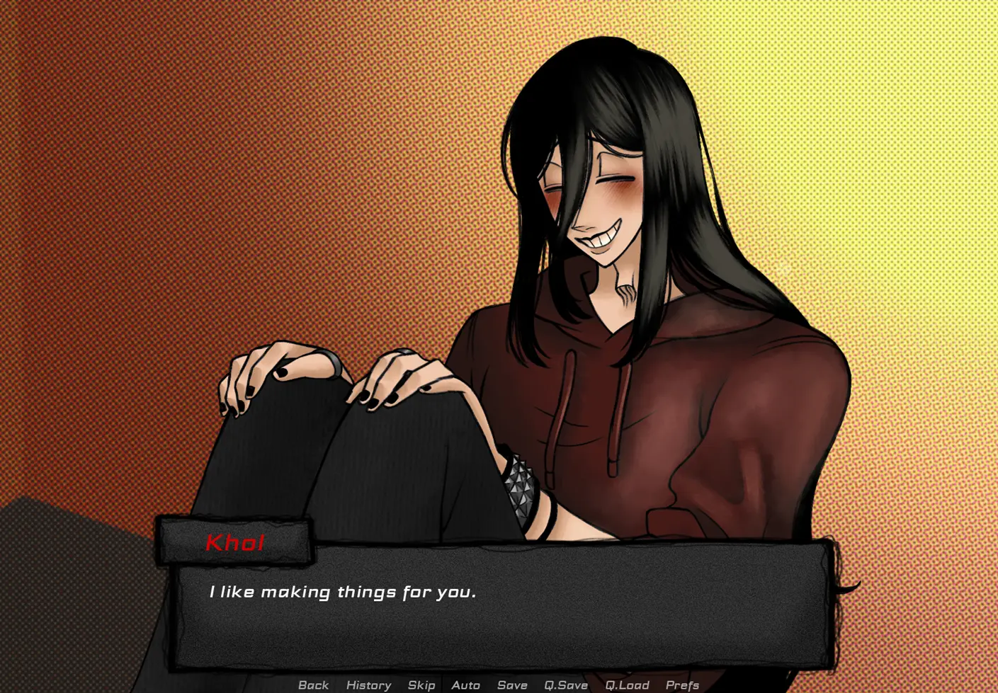 You Make This House a Home unsettling visual novel scene